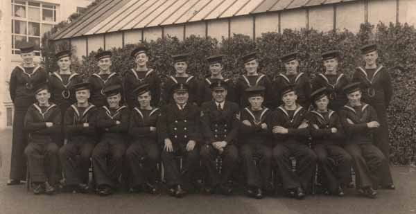Andy's group at HMS Caledonia